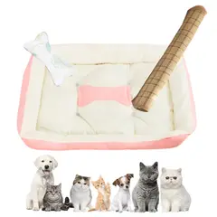 KINDA NICE - Cama Suave Para Mascotas Perros Y Gatos Talla 80x60cm
