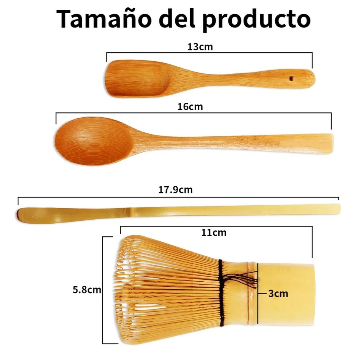 ATURE - Juego De Té Matcha De 4 Piezas