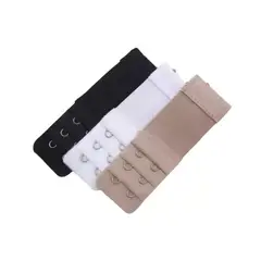GENERICO - Pack De 3 Extensiones Bra Brasier Mujer Extensores 2 Ganchos