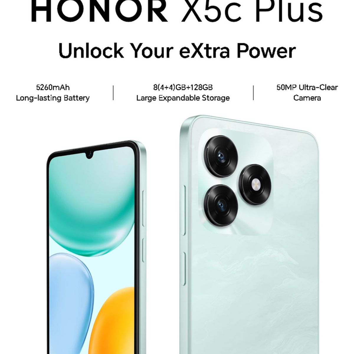 HONOR - Honor X5c Plus dual sim 256gb 6gb Ram Plateado