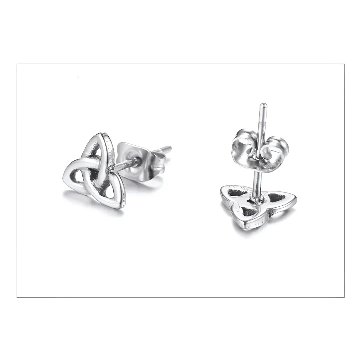 GENERICO - Aros Punk Vikingo Silver Space Hombre Mujer 2021 X