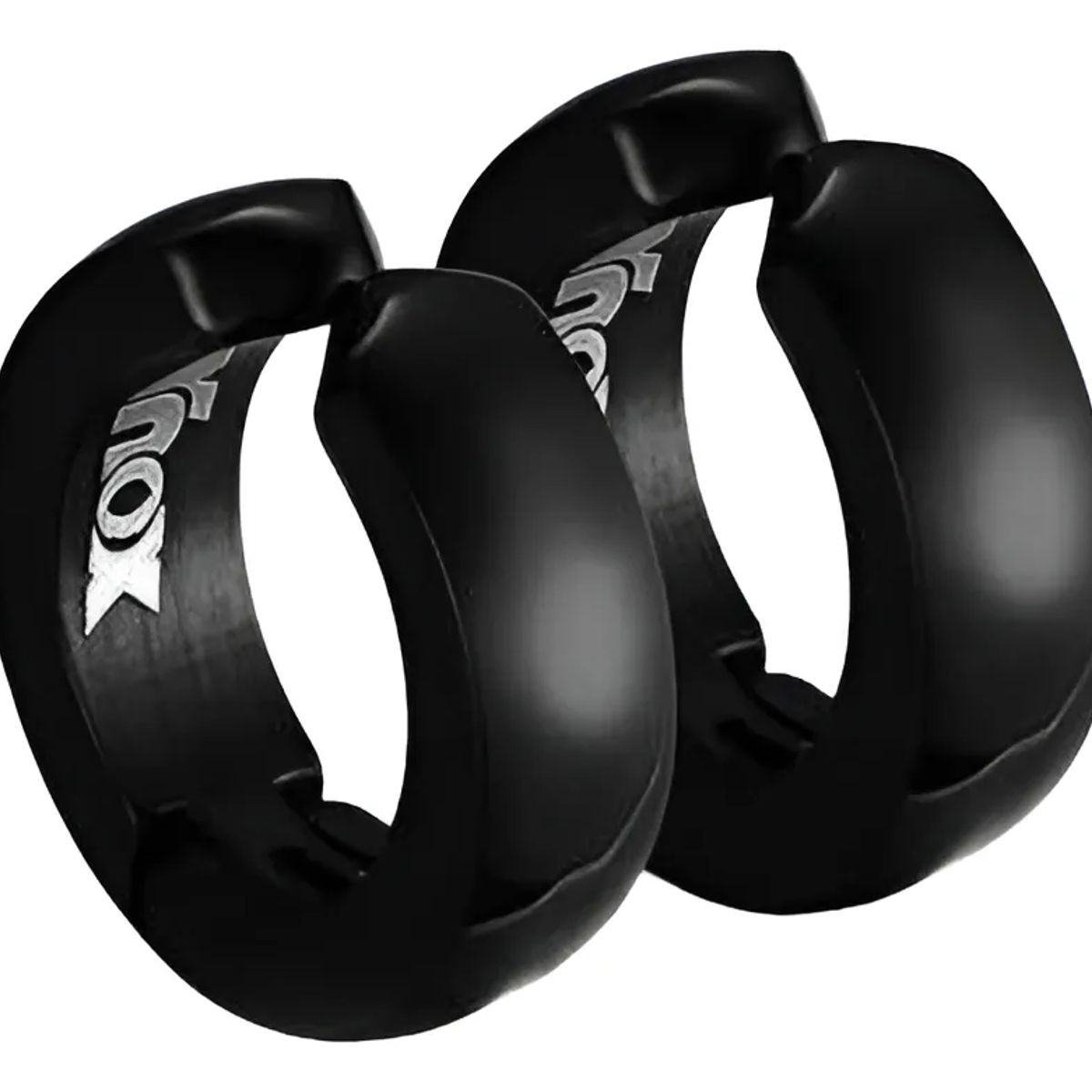 GENERICO - Aros Punk De Presion Hombre Mujer Black Space Moda 2021 Ilx