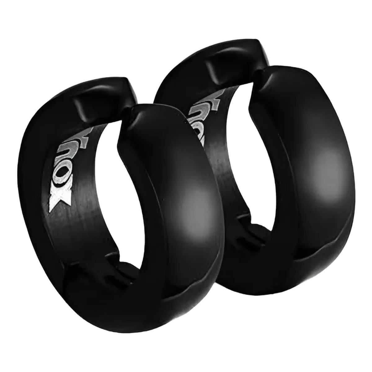 GENERICO - Aros Punk De Presion Hombre Mujer Black Space Moda 2021 Ilx
