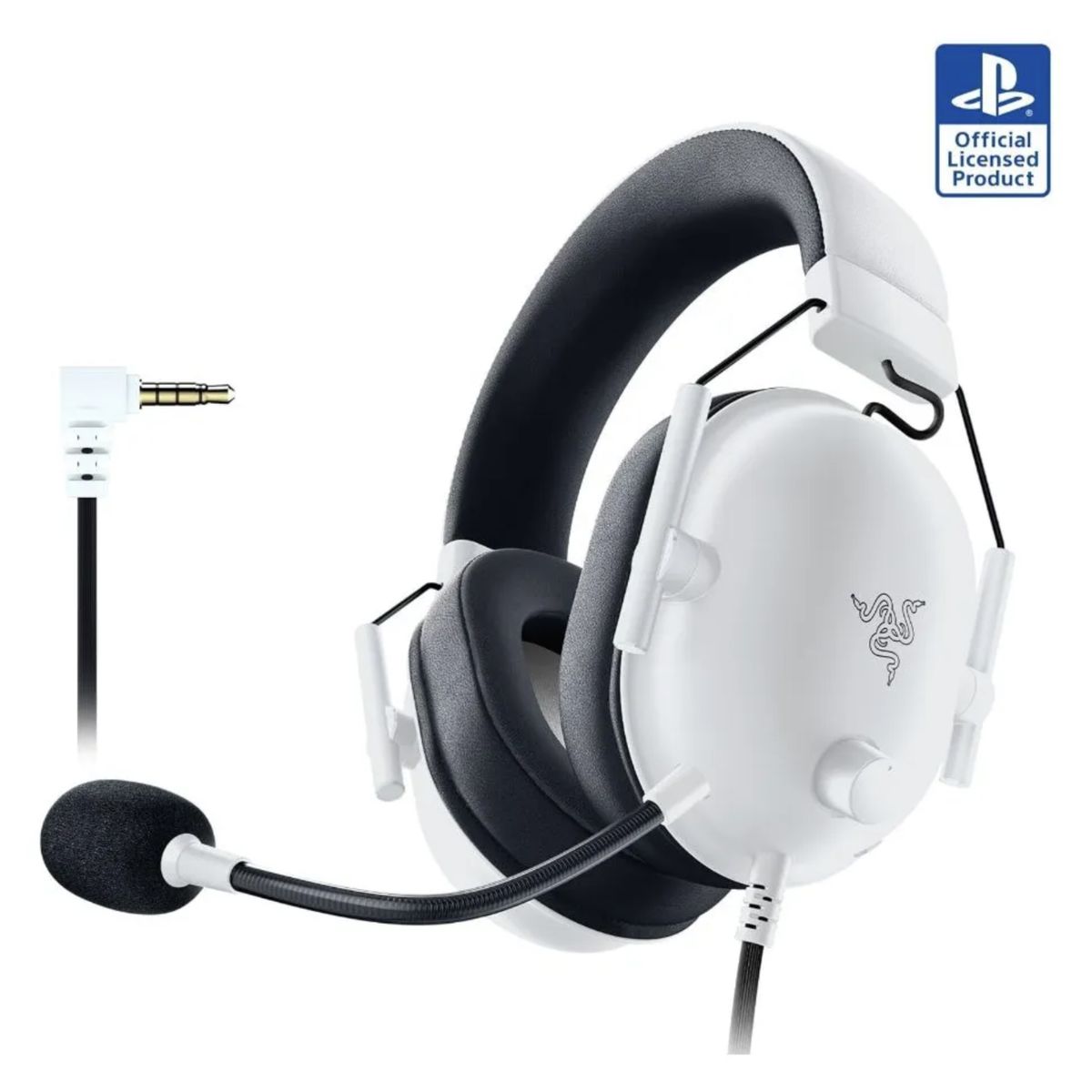 RAZER - Auricular Gamer Razer Blackshark V2 X Playstation Mini Jack Blanco