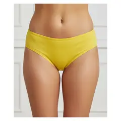 EKOL TACTICA MILITAR - Pantaletas Calzón Calzoncillo Amarillo Talla XL Mujer 95% Algodón y 5% Spandex