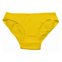 EKOL TACTICA MILITAR - Pantaletas Calzón Calzoncillo Amarillo Talla XL Mujer 95% Algodón y 5% Spandex