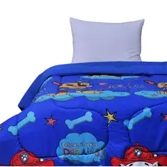 GENERICO - Cubrecama Nordico niña niño Paw Patrol azul