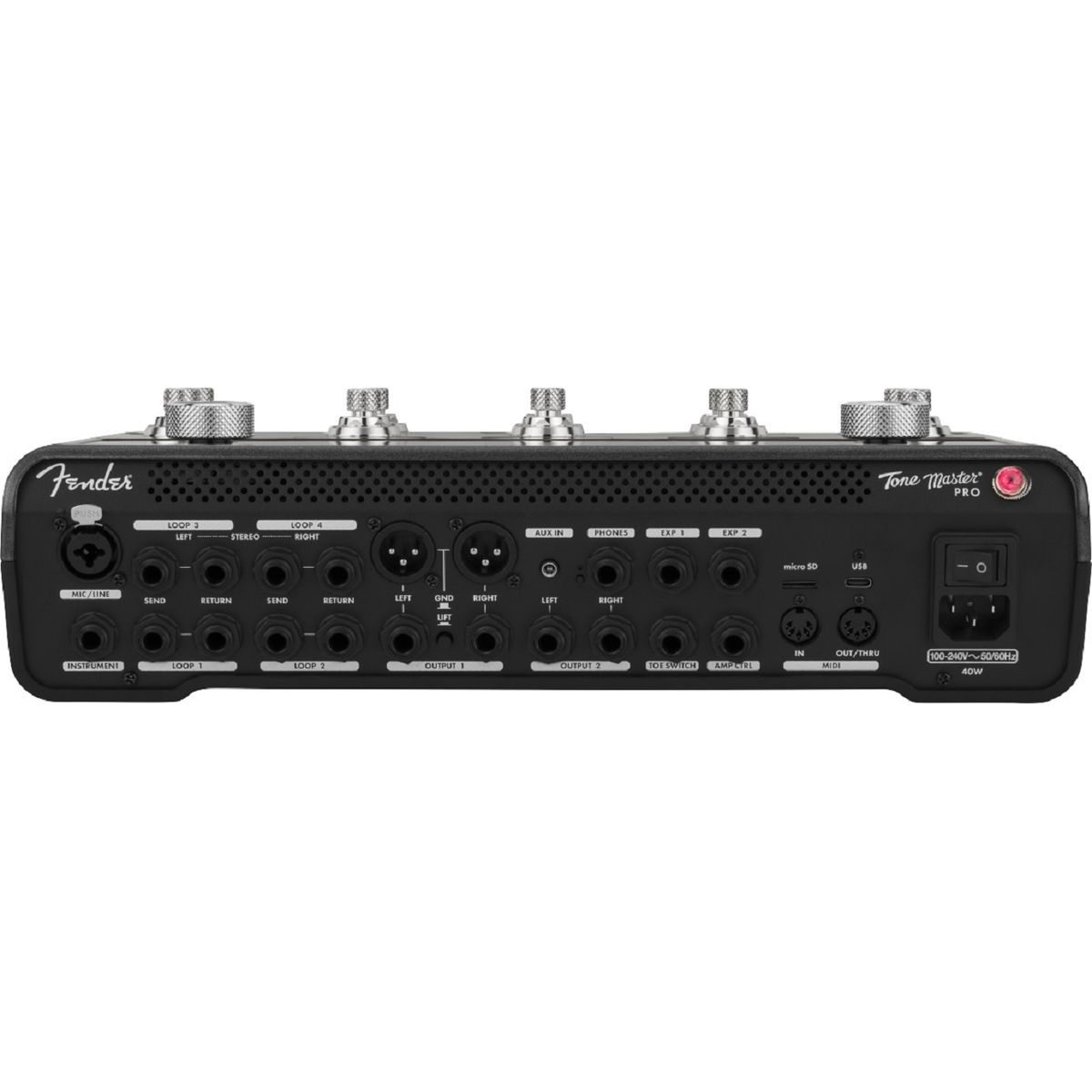 FENDER - Fender Pedalera Tone Master Pro