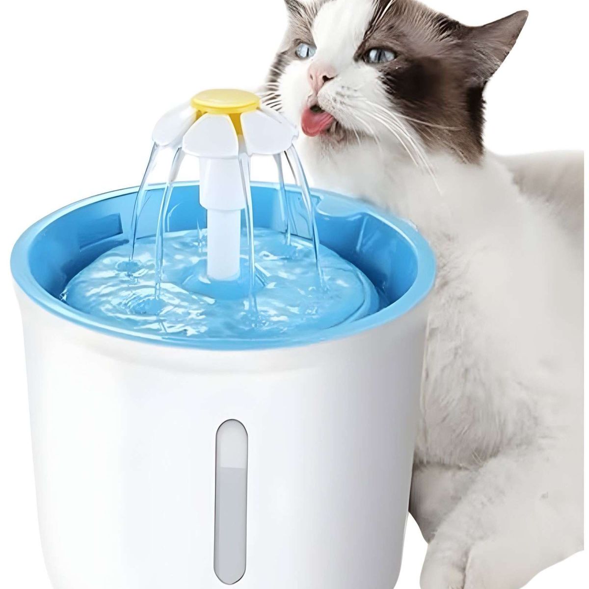 GENERICO - BEBEDERO ELECTRICO PARA MASCOTAS PERROS Y GATOS COLOR TAPA SURTIDO