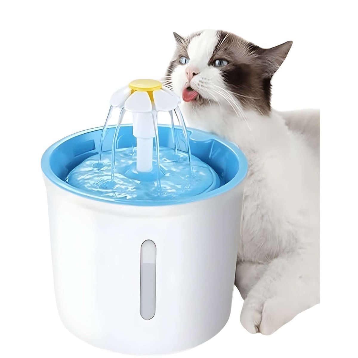 GENERICO - BEBEDERO ELECTRICO PARA MASCOTAS PERROS Y GATOS COLOR TAPA SURTIDO