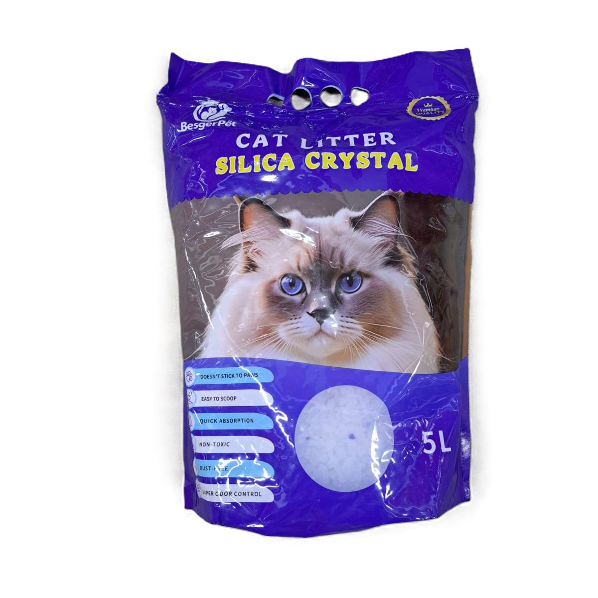 GENERICO - Pack Arena Silica Crystal Premium 12kg 6 Bolsas