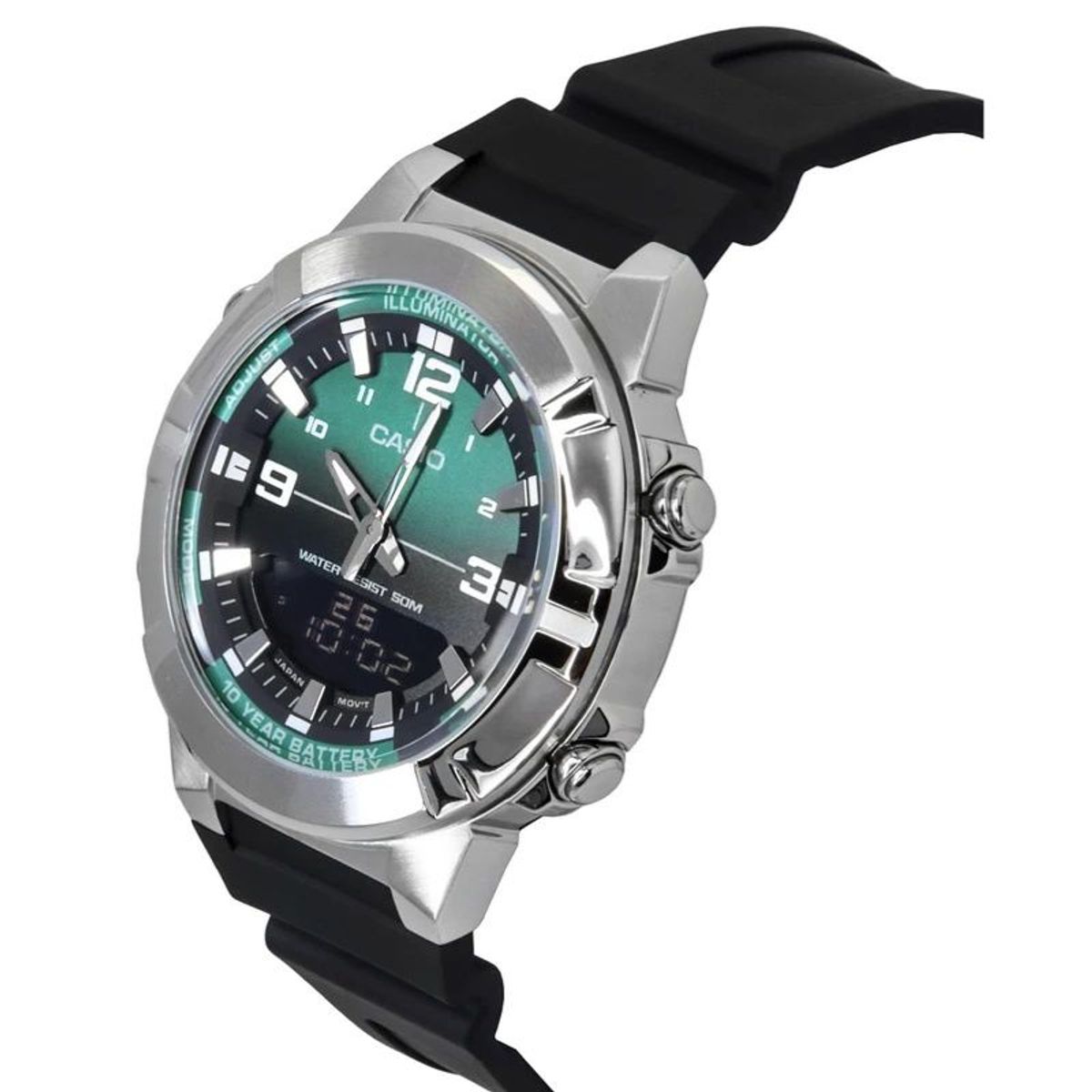 CASIO - Reloj Digital-Análogo Casio Hombre AMW-870A-3AVDF