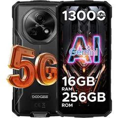 DOOGEE - Fire7 5G Celular 16GB+256GB 64MP 13000mAh Smartphone