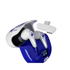 PRIMUS GAMING - PWH-S250R2 Audífonos TWS Inalámbricos ANC Dongle USB-C Hasta 24H