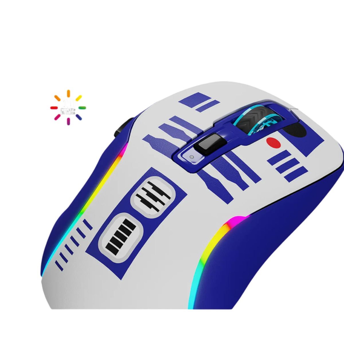 PRIMUS GAMING - Primus Gaming PMO-S204DR Mouse Gamer Trímodo RGB 10.000 DPI Ergonómico