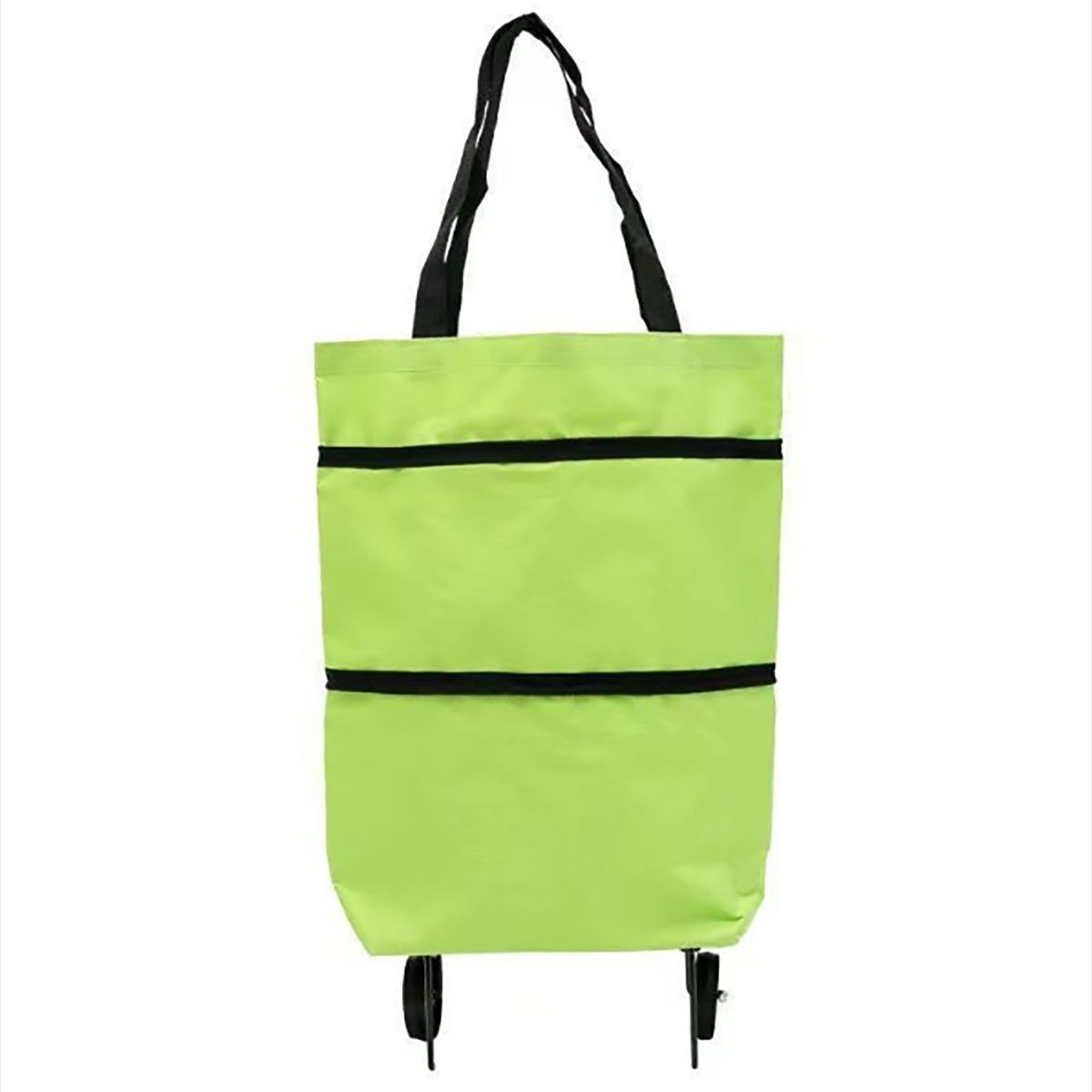 GENERAL - Bolsa de Compras Plegable con Ruedas y Mochila - Carrito Portátil para Hogar Ligero y Resistente