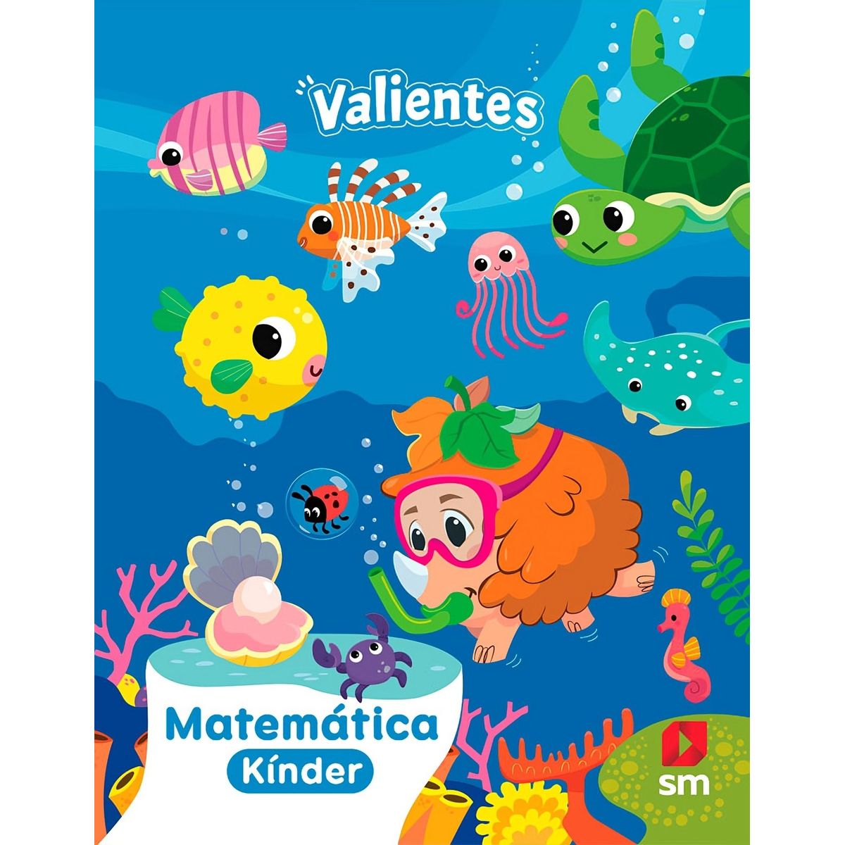 TOP10BOOKS - TEXTO Kinder - Matemática Proyecto Valientes - Ediciones SM