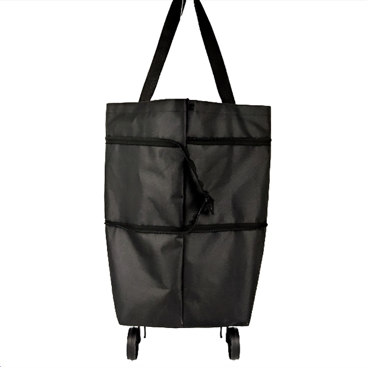 GENERAL - Bolsa de Compras Plegable con Ruedas y Mochila - Carrito Portátil para Hogar Ligero y Resistente