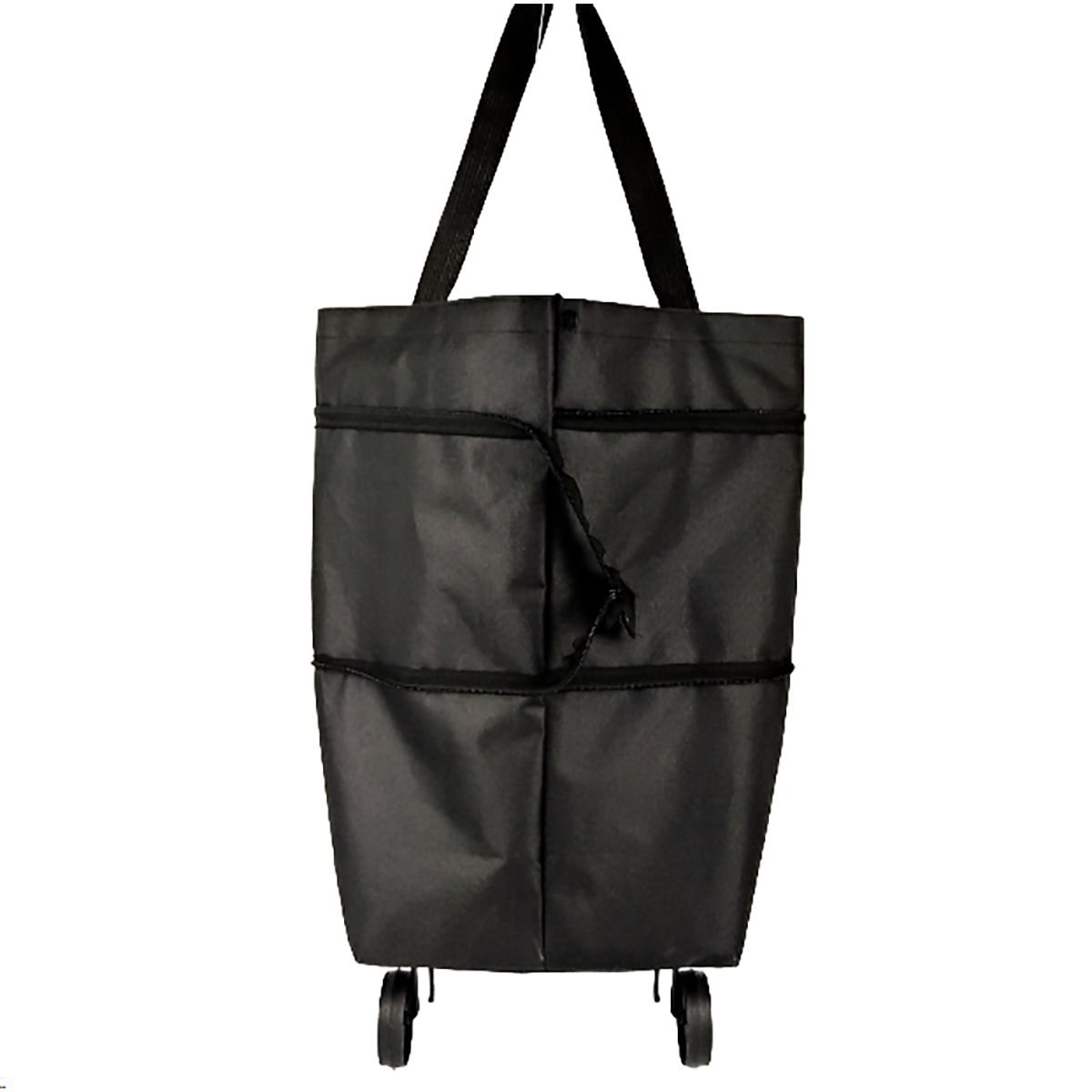 GENERAL - Bolsa de Compras Plegable con Ruedas y Mochila - Carrito Portátil para Hogar Ligero y Resistente