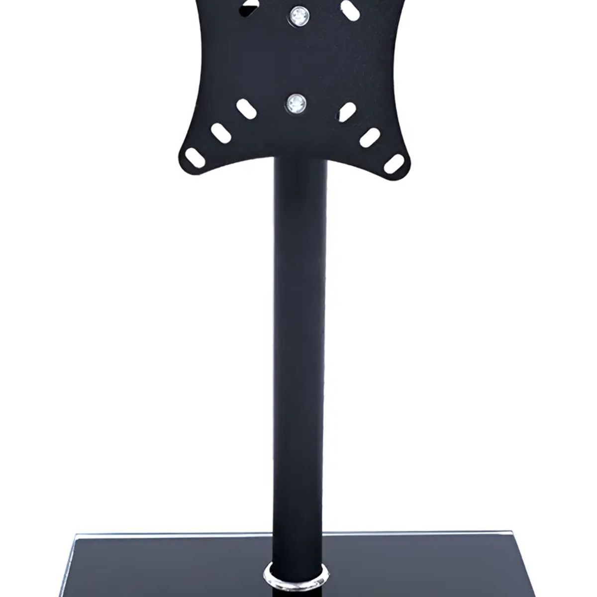 KUANGYE - Soporte Monitor Ajustable 12-22 Sobre Mesa Base Cristal 38cm