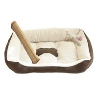 Cama Suave Para Mascotas Perros Y Gatos Talla 80x60cm