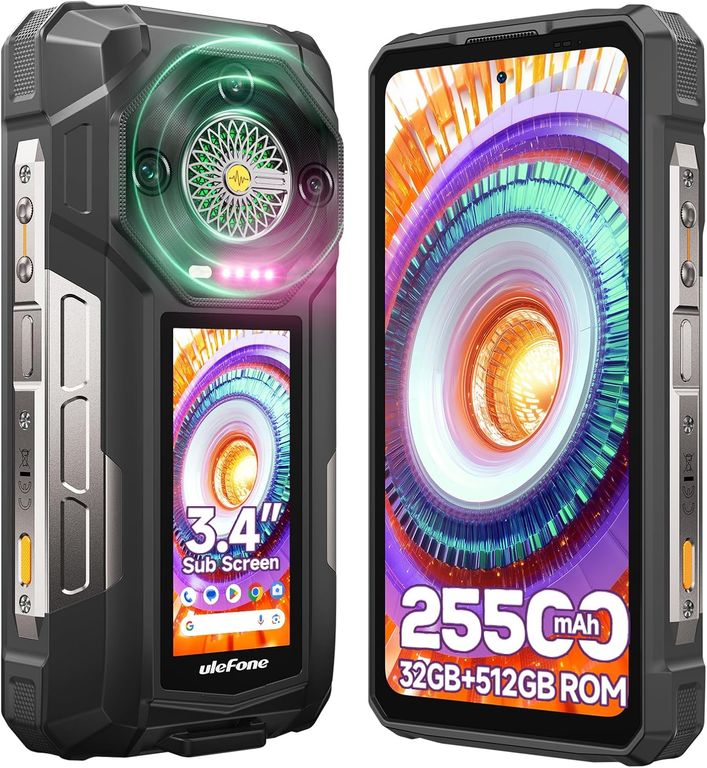 ARMOR33 PRO 5G Celular 32GB+512GB 25500mAh Smartphone