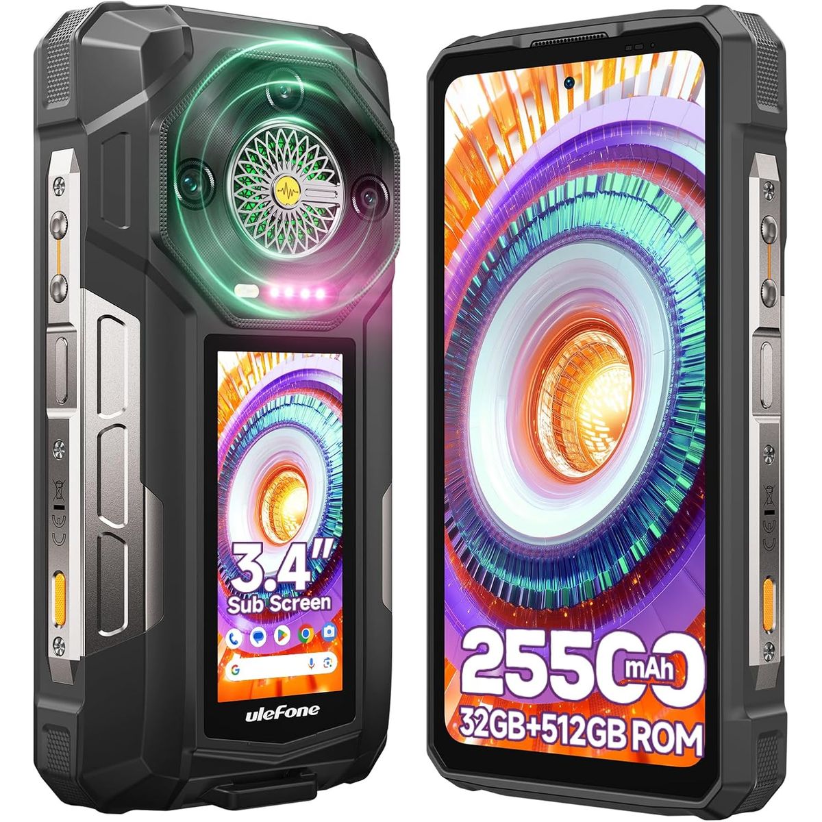ULEFONE - Ulefone ARMOR33 PRO 5G Celular 32GB+512GB 25500mAh Smartphone