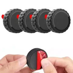 GENERICO - Pack 4 De Fundas Antivuelco y Antipérdida para Airtag Protección de Posicionamiento Total