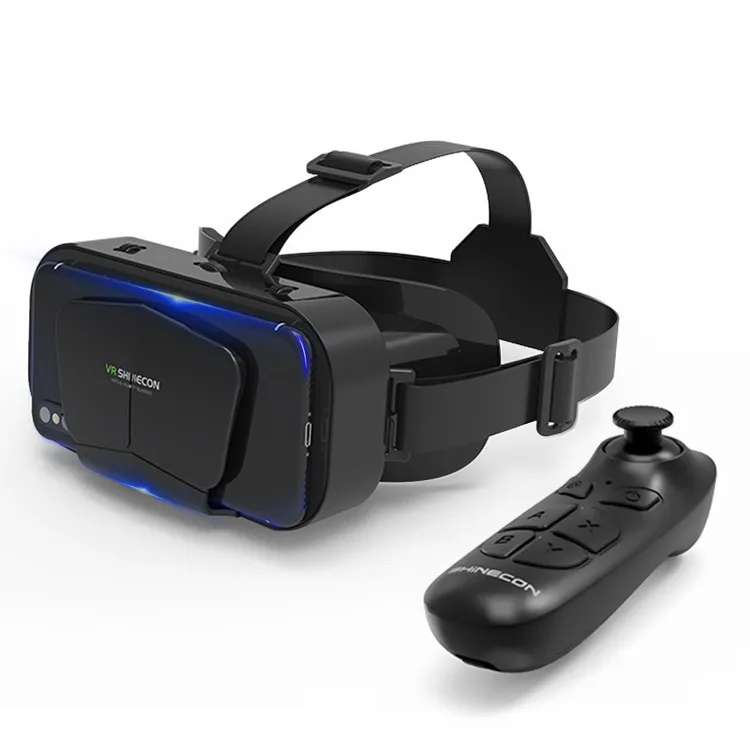 PUREPOWER Gafas de realidad virtual G10 con versión de auriculares Bluetooth