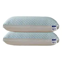 EVERSO - Pack 2 Almohada Refrescante Suaves Con Relleno De Plumón