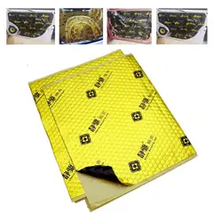 KUANGYE - Hojas Insonorizantes Aislante Automovil Set 10pcs 2mm 460x800mm