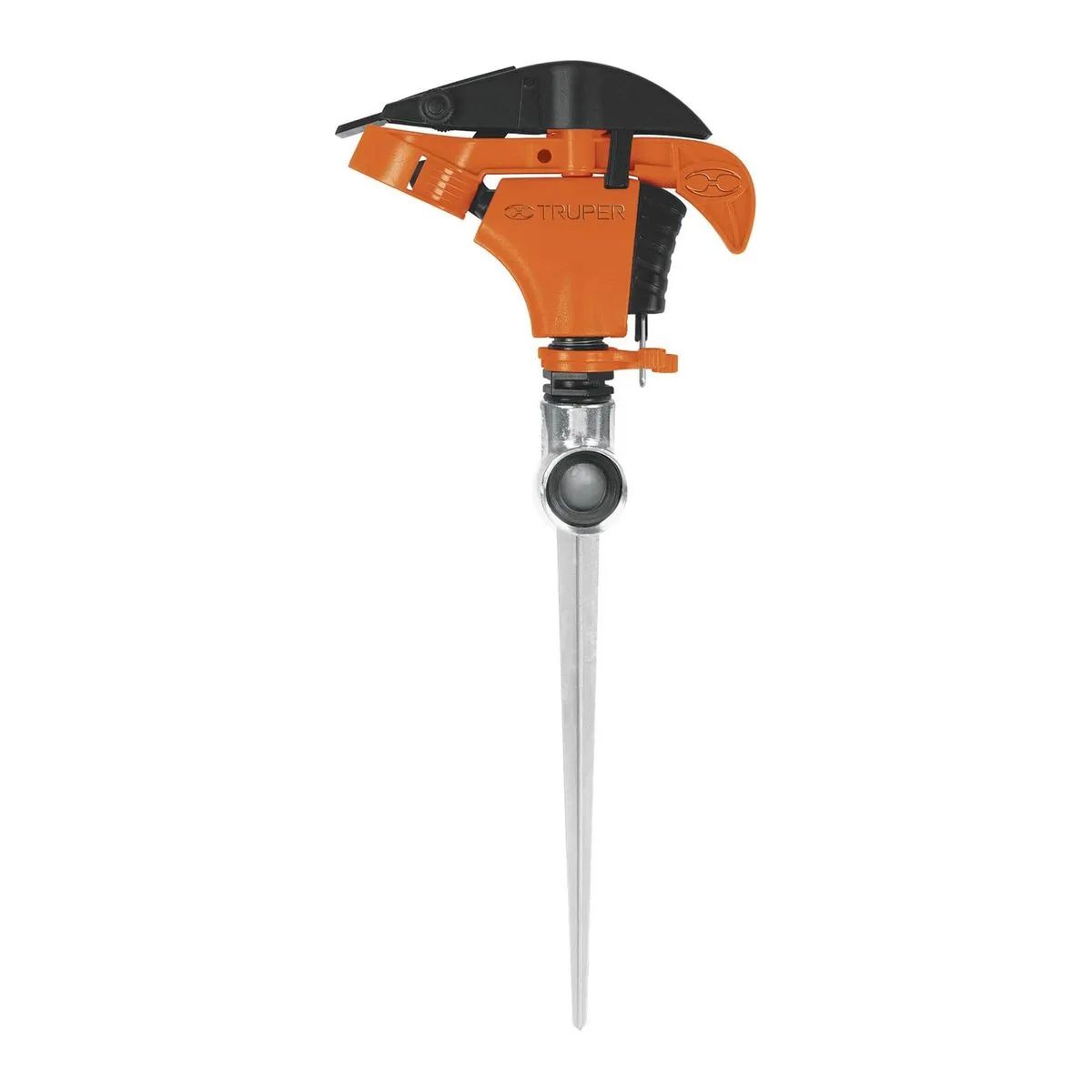 TRUPER - Aspersor con Estaca Metalica y Pulsador Truper