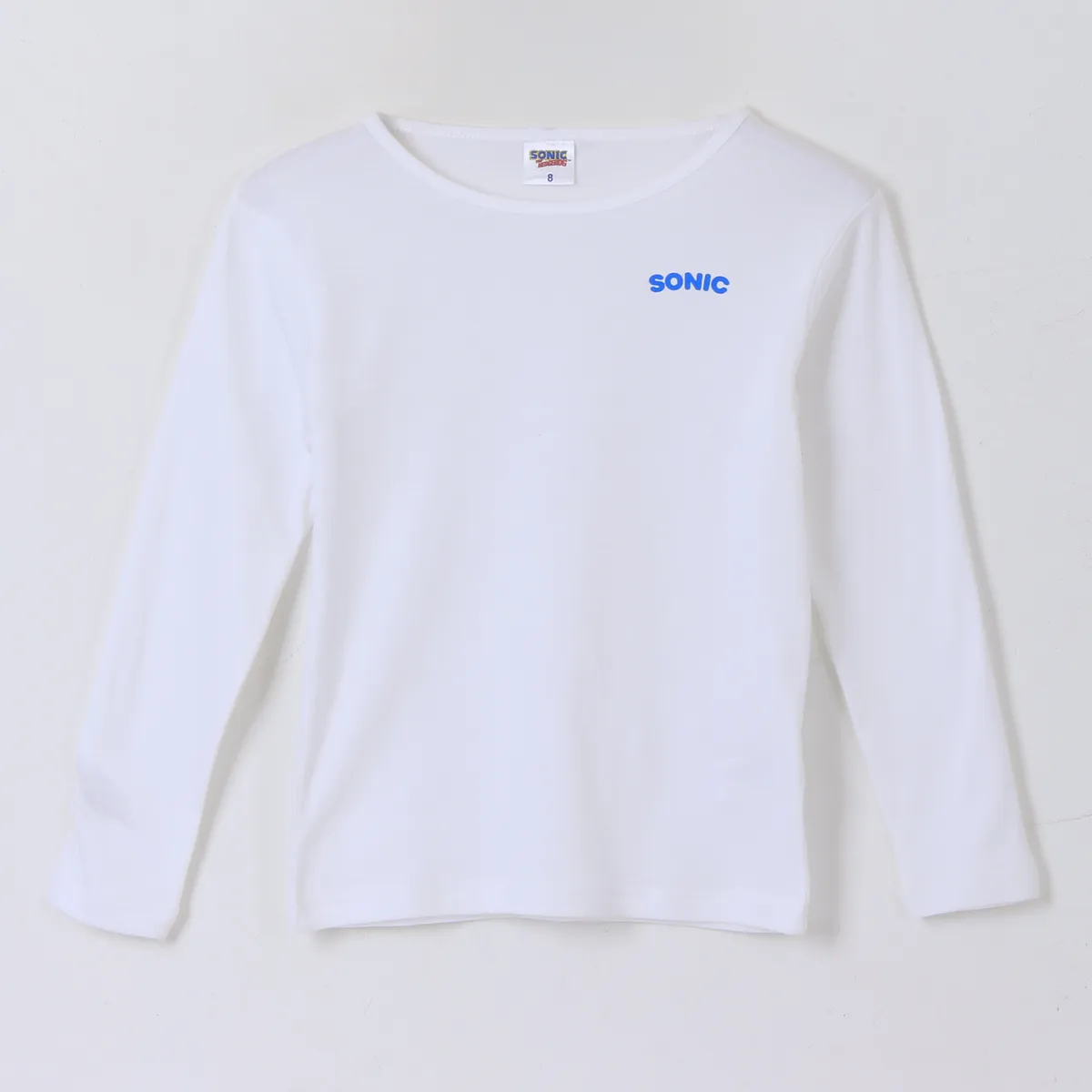 SONIC - Bipack Camiseta Niño Manga Larga Blanco Sonic
