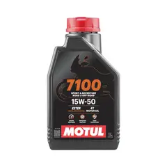 MOTUL - Aceite Full Sintetico 15W-50 7100 1L para Moto