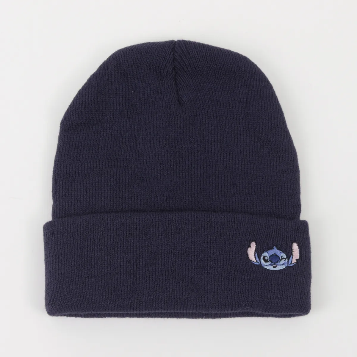 DISNEY - Gorro Escolar Niña Pin Azul Marino Lilo & Stitch Disney