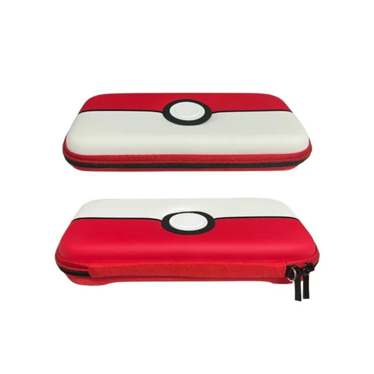GENERICO - Estuche Compatible N Switch 2 Rojo-Blanco + Mica