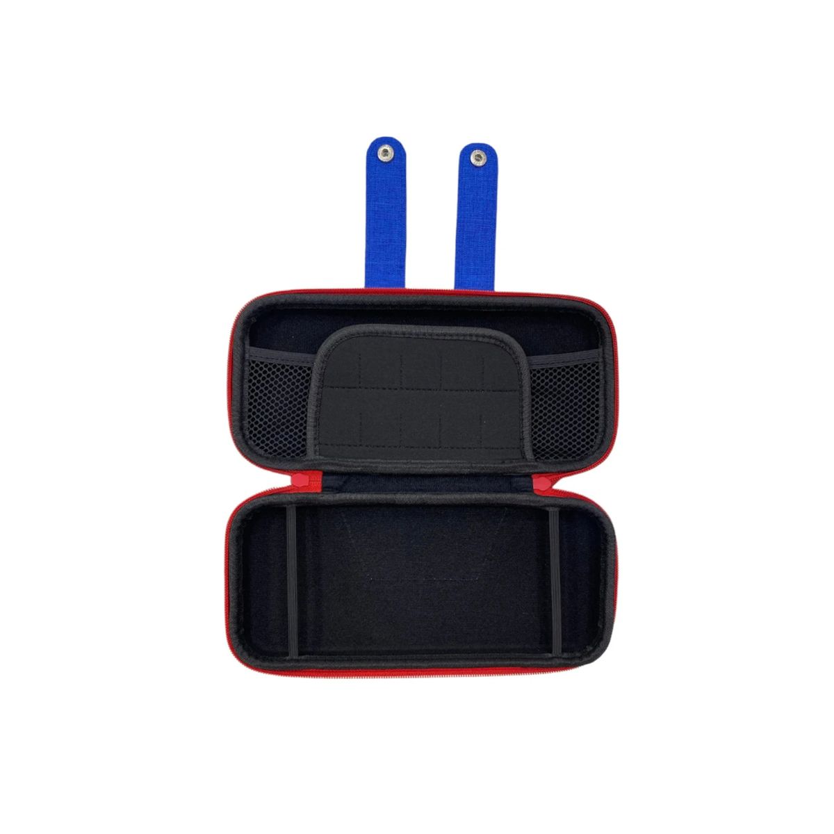 GENERICO - Estuche Compatible N Switch 2 Rojo-Azul + Mica