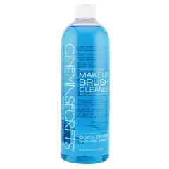 CINEMA SECRETS - Limpiador de brocha de maquillaje - 473ml Vainilla azul original -