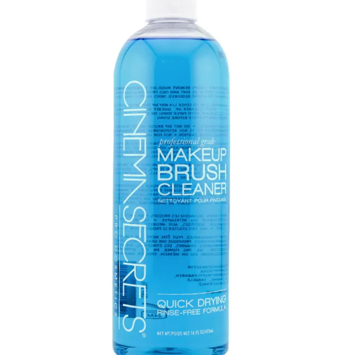 CINEMA SECRETS - Limpiador de brocha de maquillaje de grado profesional - Vainilla azul original - CINEMA SECRETS