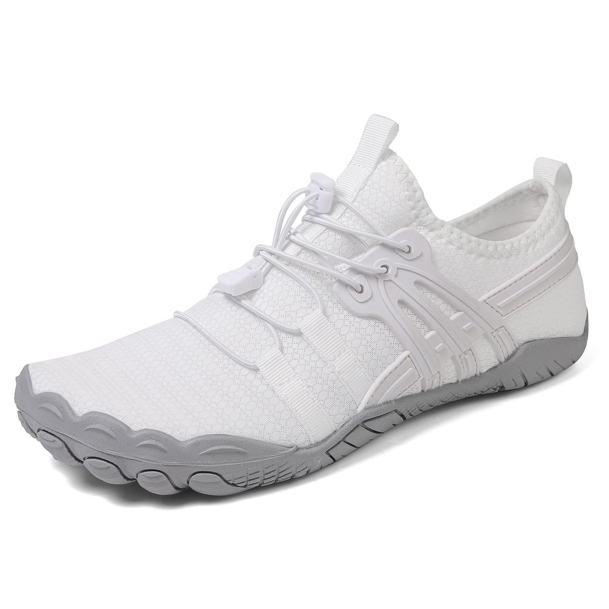 TIOZONEY - Zapatos para senderismo -Blanco