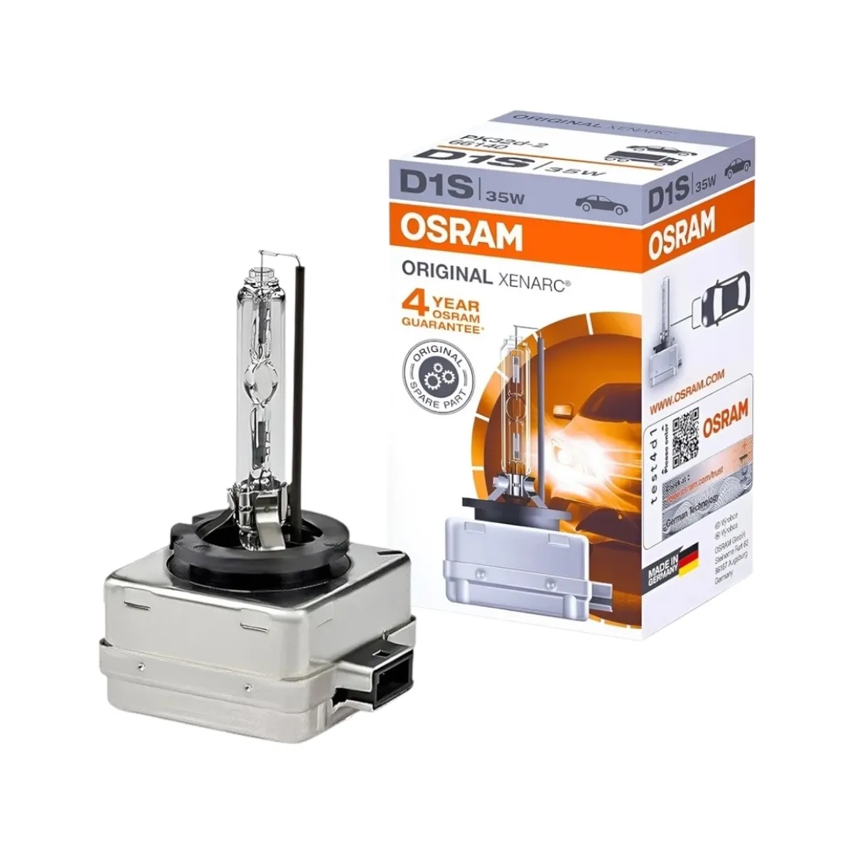 GENERICO - Ampolleta Xenon D1s 12v 35w Osram Para Auto