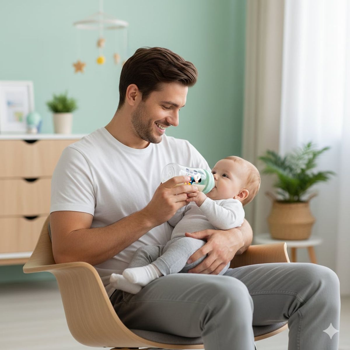 DISNEY - Mamadera Boca Ancha 350ml 0M+ DISNEY Mickey