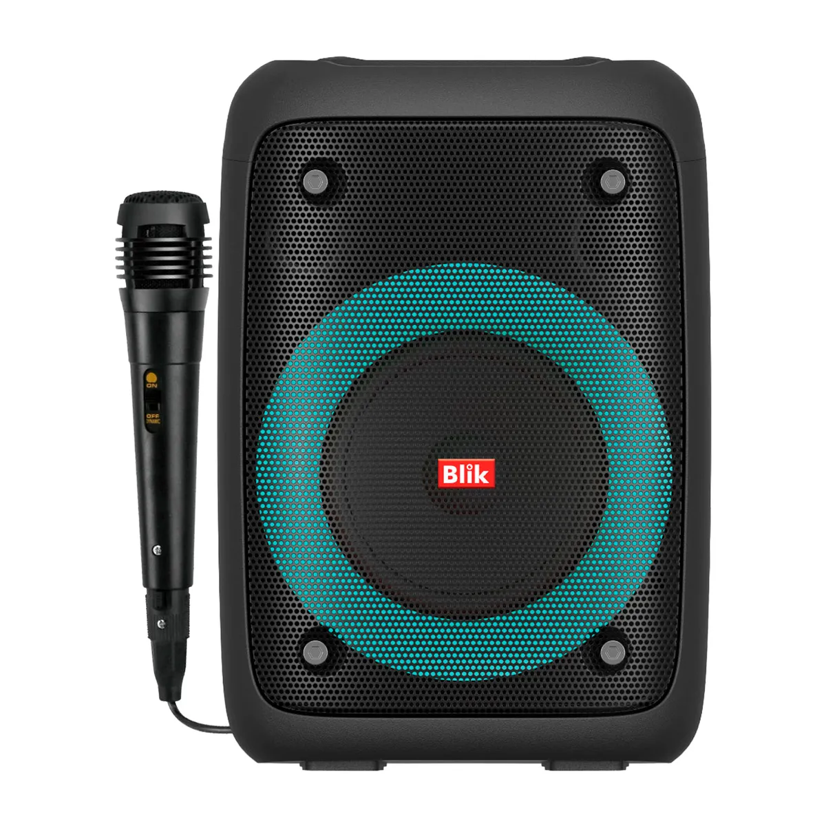 BLIK - Parlante Karaoke Bluetooth 5.3 Blik Voice Tws RGB 10W RMS