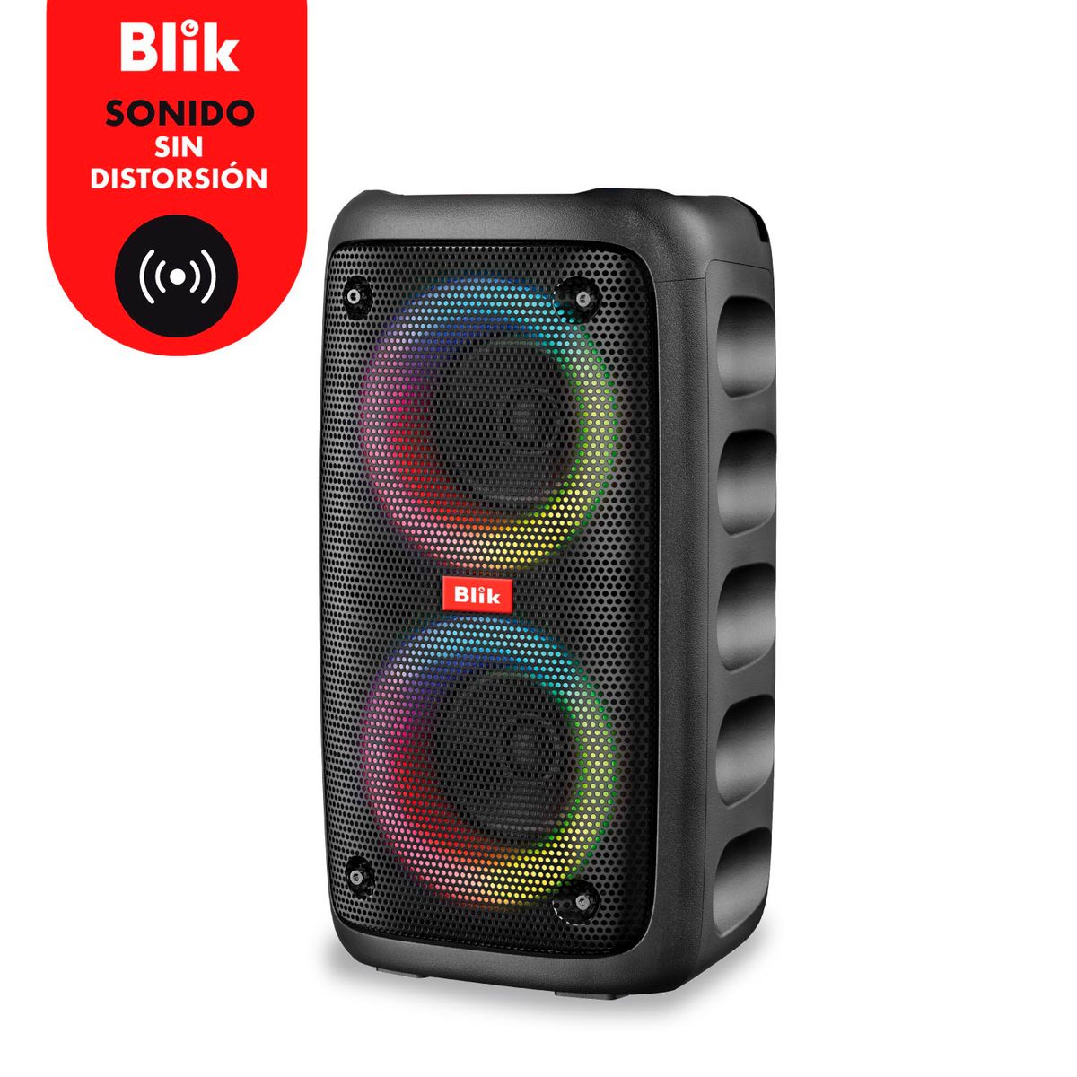 BLIK - Parlante Karaoke Bluetooth 5.3 Blik Voice 3 Tws RGB 10W RMS