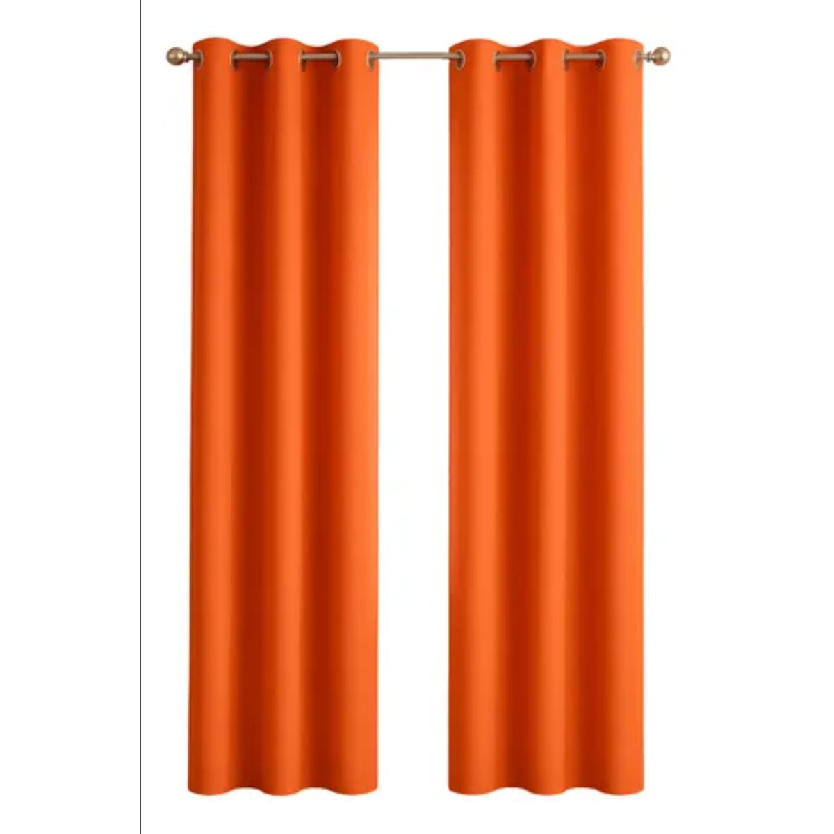 OKAY - Cortinas Bumbu Liso Hogar 2 Paños 140x220 Cm