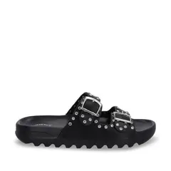 GOTTA - Sandalia Plana Negra Mujer 52060