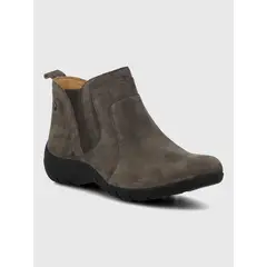 HUSH PUPPIES - Botin Cuero Mujer Ever Gris