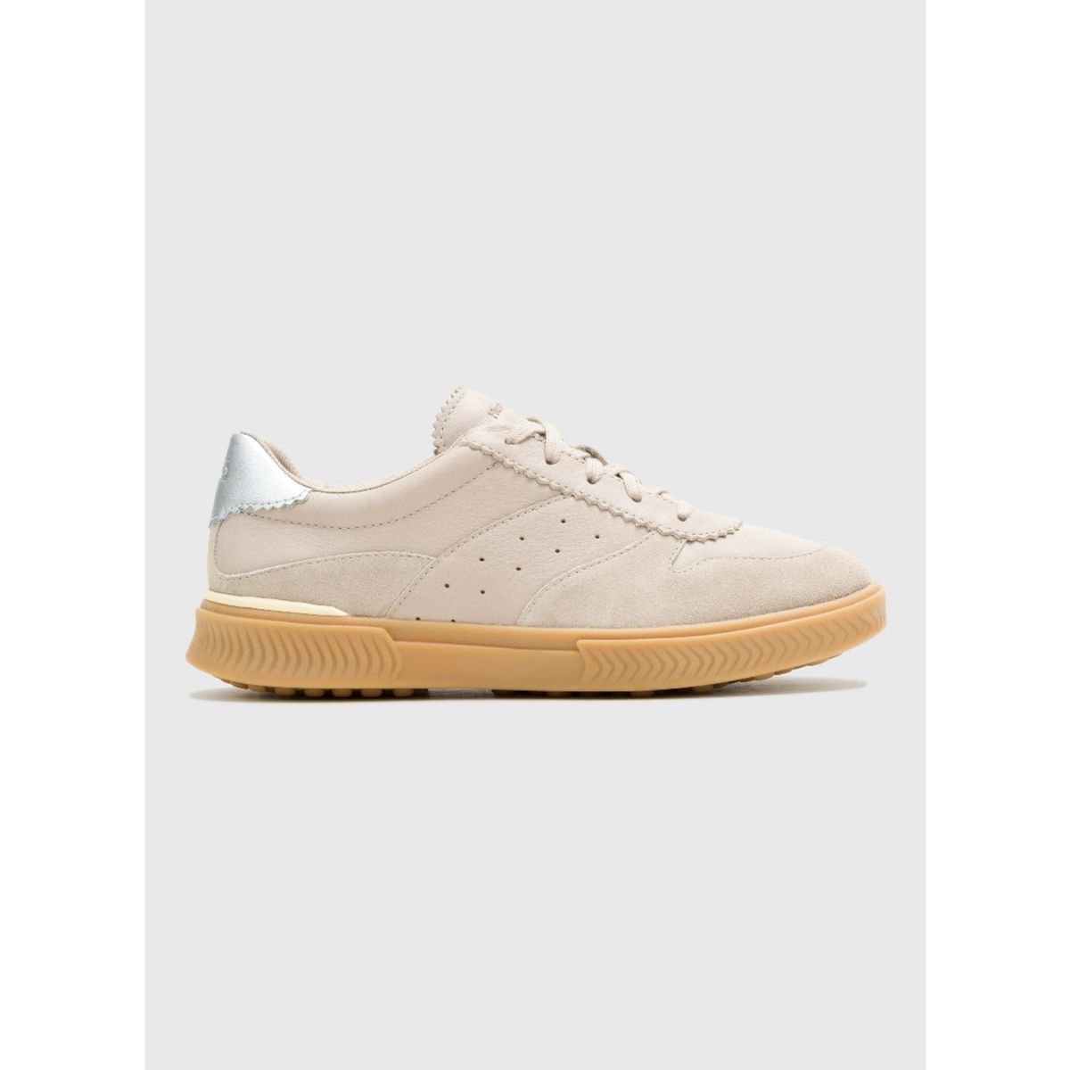 HUSH PUPPIES - Zapatilla Mujer Mae Cap Toe Lace Beige HUSH PUPPIES