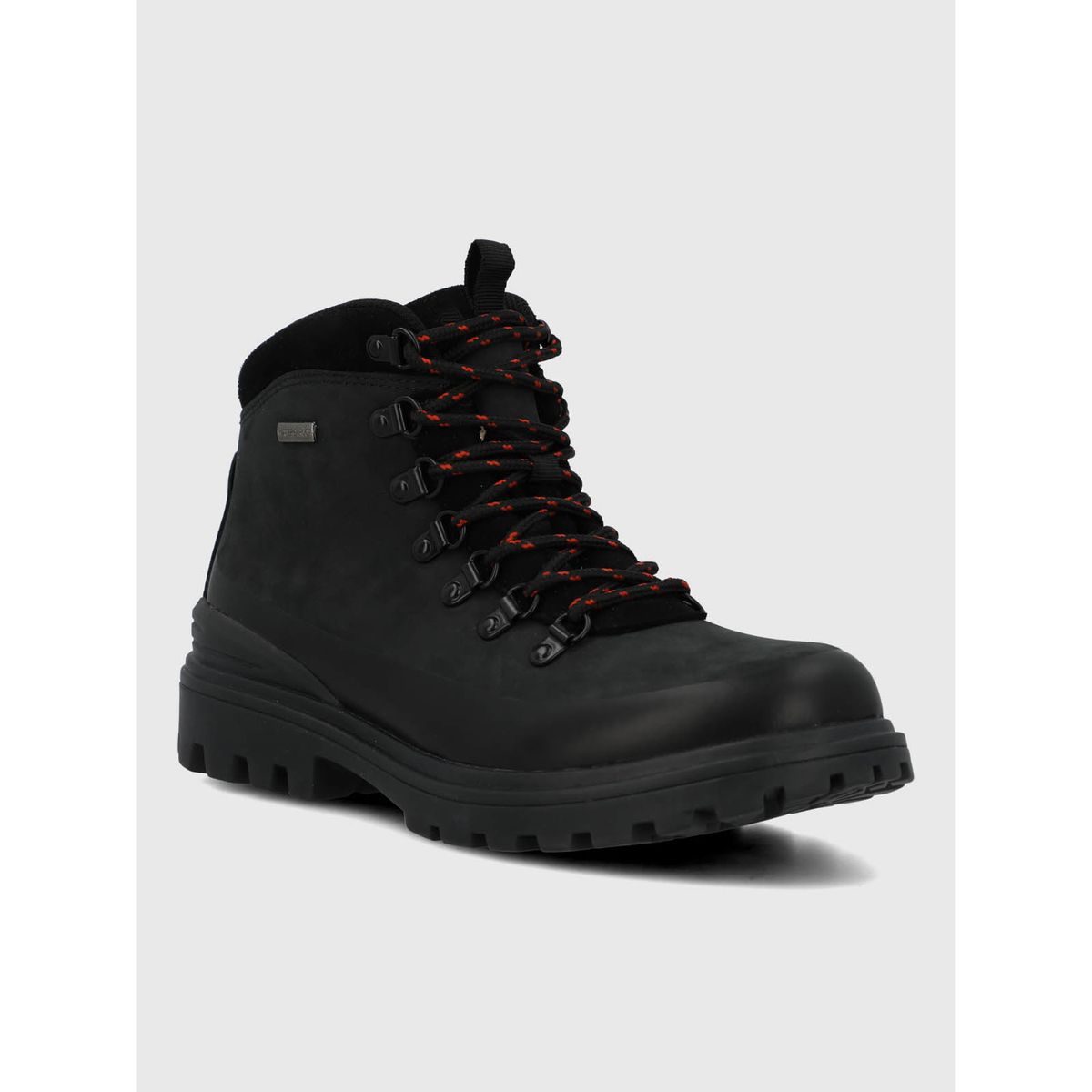 HUSH PUPPIES - Botin Cuero Mujer Wanted Negro HUSH PUPPIES