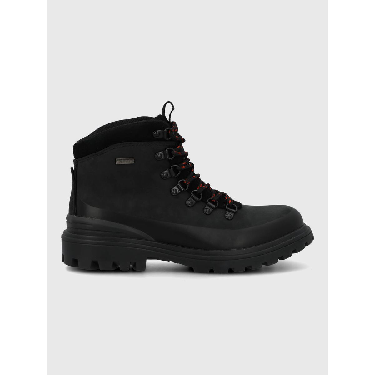 HUSH PUPPIES - Botin Cuero Mujer Wanted Negro HUSH PUPPIES